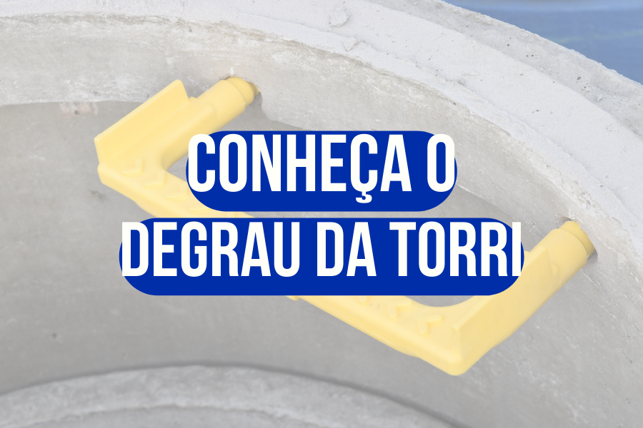 DEGRAU PARA ESCADA DE SERVIÇO