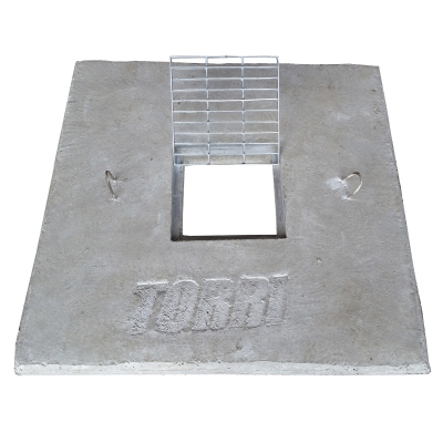 Tampa em concreto armado