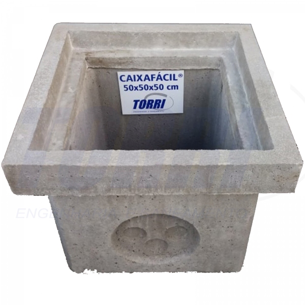 Caixilho de concreto